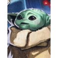 thumbnail image 6 of Star Wars Mandalorian Baby Yoda Kids Area Rug Room Decor 52" x 68" Non Skid Play Mat, 6 of 7