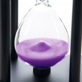 thumbnail image 4 of Hourglass Sand Timer, 60 Minute Wooden Sand Clock purple, 4 of 4