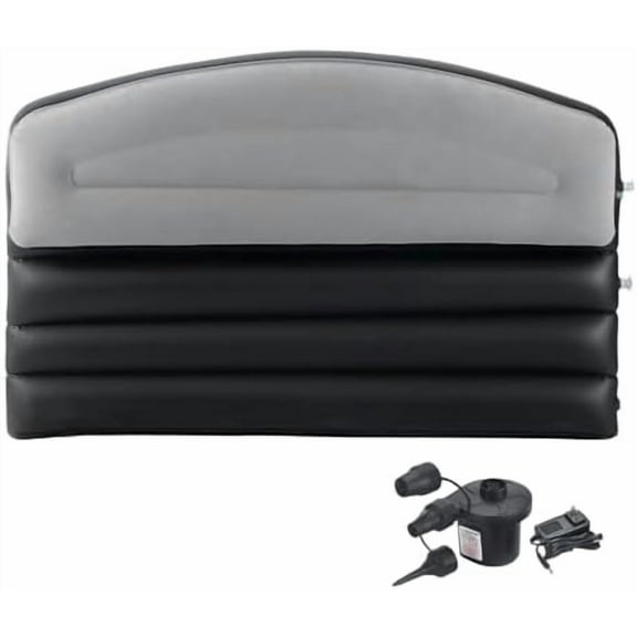 Inflatable Headboard for Queen Size Bed, Flocked Air Headboard