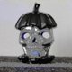thumbnail image 1 of Halloween Decoration Hollow Skull Head Led Lamp Small Pumpkin Bar Haunted House Ktv Props Candle Gold Party, 1 of 2