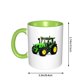 thumbnail image 2 of Taza de café y té con diseño de tractor agrícola: tazas de cerámica para café para mujeres y hombres, 2 of 5