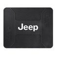 thumbnail image 3 of Plasticolor Utility Mat 001222R01 14 Inch x 17 Inch; Flat Edges; Jeep Logo; Black; Rubber, 3 of 4