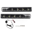 thumbnail image 2 of Car Daytime Running Light, Car LED Fog Light Stable Structure Super Bright Safety Enhancing  for Car Silver,Black, 2 of 7