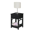 thumbnail image 2 of Convenience Concepts Omega 1 Drawer End Table - Black, 2 of 2
