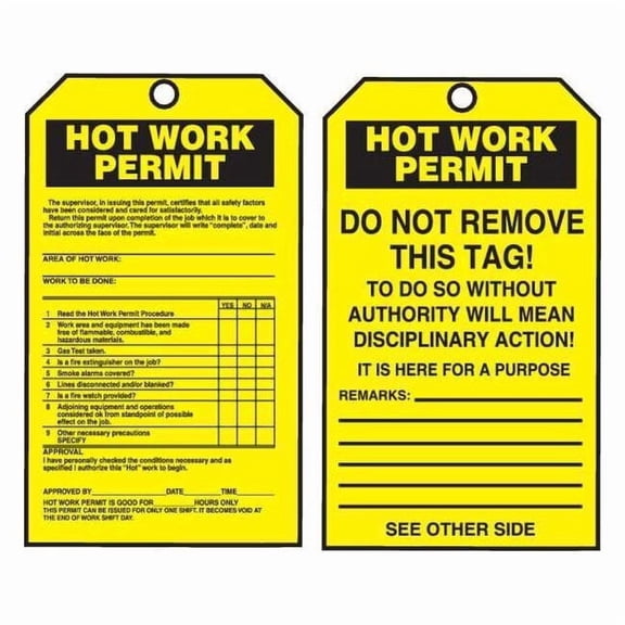 Accuform Tag By The Roll,6 1/4in H,3in W,PK100 TAR706