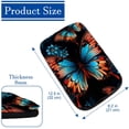 thumbnail image 4 of Butterfly Soft, Comfortable and Furry Printed Car Armrest Cover Pad Mat - 12.5x8.2 Inch, 4 of 6