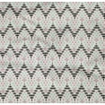 thumbnail image 4 of oneOone Tissu Popeline Sergé Coton Bio Chevron/triangle & Carré Imprimé Géométrique BTY 42 Pouces de Large, 4 of 4