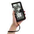 thumbnail image 5 of Compatible with iPhone SE 2022 Vintage Flower Wallet Case Magnetic Closure Cover with Card Slots, 5 of 5
