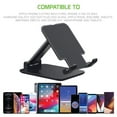 thumbnail image 2 of Cellet Tablet Desktop Stand, Foldable Heavy Duty Adjustable Smartphone and Tablet Stand with Non-Slip Rubberized Grips and Weighted Base Compatible to Smartphones, Tablets, iPads and Nintendo Switch, 2 of 10