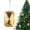 Z-2-Gold-2.75x4.52x1.57 Inch, variant on Faceted Acrylic Gemstone Ornaments, Rectangular Crystal Bauble Hangings, Jewelry Cut Xmas Tree Pendants, Transparent Plastic Jewel Decor, Multi-Faceted Rectangle Jewel Shaped Hangings 1Pcs