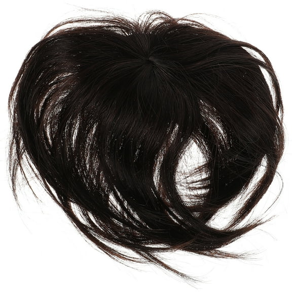 ifundom Hair Topper Wiglet Straight Wiglet Women Wiglet Hairpiece with Invisible Clip