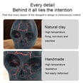 thumbnail image 2 of Silbato Muerte Azteca Espeluznante Grito Calavera para Halloween () Rojo, 2 of 4