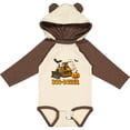 thumbnail image 3 of Inktastic Boo-dozer Construction Halloween Bulldozer Boys Long Sleeve Baby Bodysuit, 3 of 5