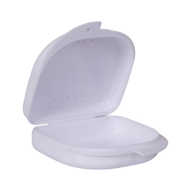 keepw Boîte de Rangement pour Dentier Remplacement Inodore Protecteur Anti-Poussière Résistant aux Déchirures Accessoires Blanc