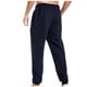 thumbnail image 4 of Pantalones largos para hombre, lisos, informales, con cintura elástica y bolsillos, deportivos, 4 of 7