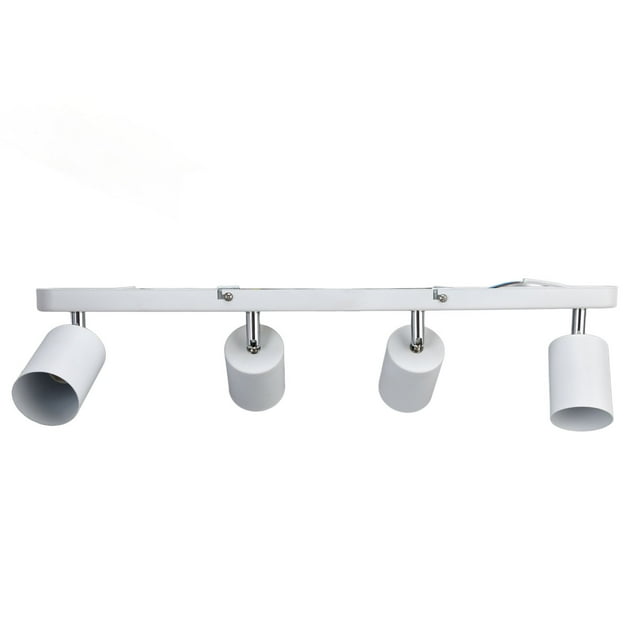 Support de Lampe, Luminaire Flexible Rotation pour Halls d'Exposition pour Showrooms pour Salons Blanc