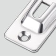 thumbnail image 3 of Bolt Lock Stainless Steel 90 Degree Latching lock home Bolt Home Door Security Latch Home Door Guard Silver Lock, 3 of 9