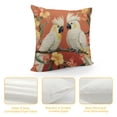 thumbnail image 4 of Tropical Birds Toucan Throw Pillow Covers  Parrots Flowers Leaves Outdoor Decorative Pillows Polyester  Cushion Cases for Couch Sofa Bed Home Decor, 4 of 5
