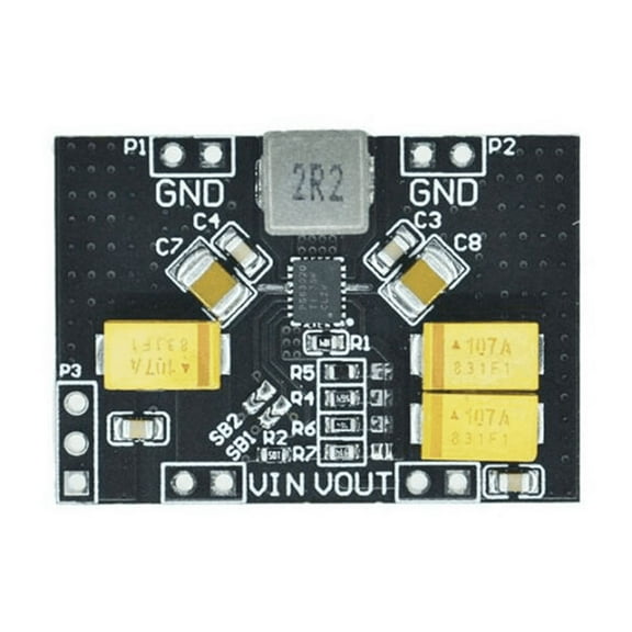 TPS63020 Automatic Buck-Boost Step Up Down Power Supply Module Lithium Battery Low Ripple Voltage Converter 4.2V