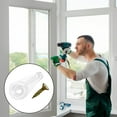 thumbnail image 4 of 2024 TOP! 50 Pairs Glass Retainer Clips Kit Cabinet 4Mm Plastic Doors with Screws for Fixing, 4 of 7