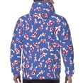 thumbnail image 7 of Fotbe Men's Hoodie with Beautiful Koi Fish Pattern - Kangaroo Pocket Pullover Hooded Sweatshirt, Perfect for Daily Wear, Travel, and Home-XX-Large, 7 of 7