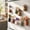 multicolour G, variant on Naittoop 10 pack Mini Vase Glass Magnets for Fridge,Tiny Magnetic Glass Vases Refrigerator Accessories, Real Flowers Pot Magnet,Plants Pot Locker Office Kitchen Decor,Cute Magnet Vase 1 in