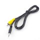 thumbnail image 3 of 1.5M 3.5mm Mono To RCA Male Cable AV Audio Video Wire Adapter for Computer Laptop MP3/MP4, 3 of 4