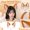Brown, variant on Cat Wolf Fox Dog Ears Headband Handmade Faux fur Cosplay Halloween Costume Party,Handmade Animal Furry Ears Hair Hoop,Realistic Animal Ear Costume Accessory for Party Anime Cos Lolita Dress Up