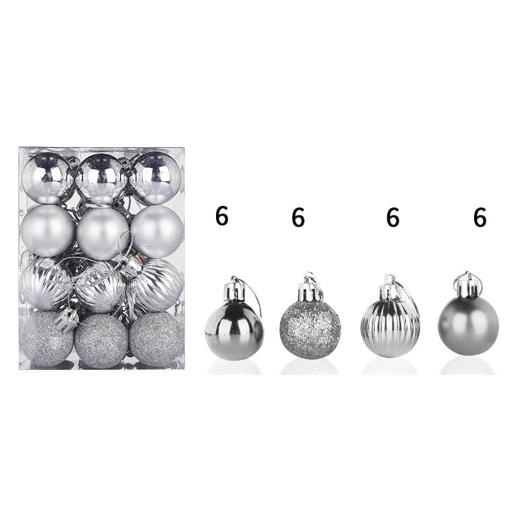 Prextex Christmas Ball Ornaments For Christams Decorations - 36 Pieces ...