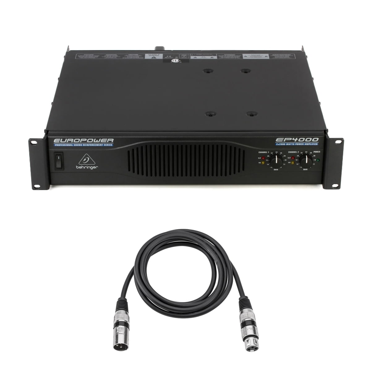 ベリンガーEP4000 Behringer EP4000 4000-Watt Europower Power Amplifier - Walmart.com