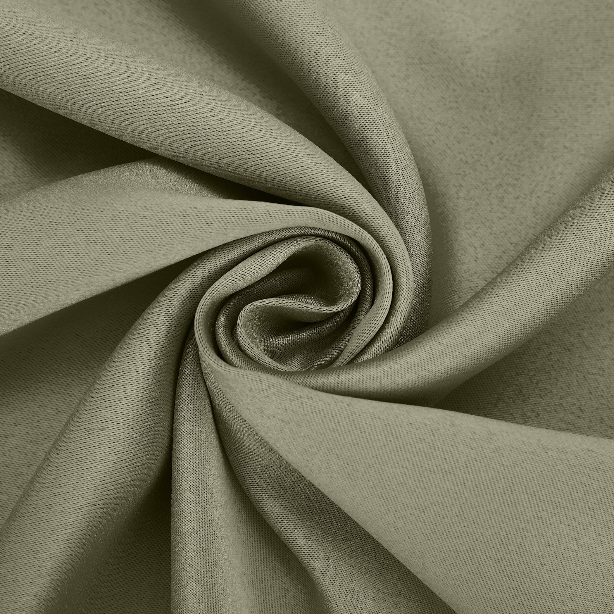 No. 918 Brandon 2-Piece Magnetic Closure Room Darkening  Grommet Top Curtain Panel, Sage Green, 54.0”W x 63"L