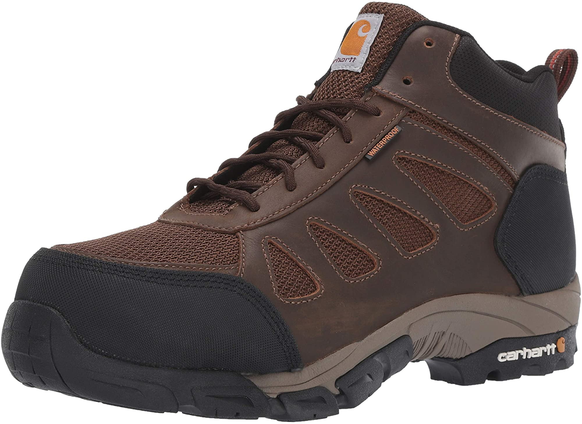 Carhartt Mens Lightweight Wtrprf Mid-Height Work Hiker Carbon Nano ...