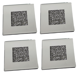 thumbnail image 1 of 4 posavasos de té con espejo lleno de diamantes, posavasos de 100 x 100 con agujero grande MFZFUKR CPB-DE-LYY1199-1, 1 of 5