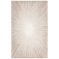 thumbnail image 2 of SAFAVIEH Abstract Olivera Radiate Area Rug, Ivory/Dark Beige, 5' x 8', 2 of 10