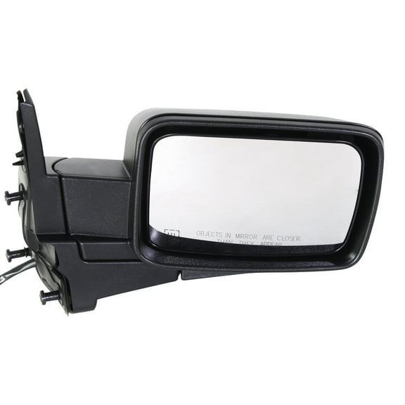MIRROR Compatible For 2006-2010 Jeep Commander Right Passenger Heated Power Glass With memory Textured Black