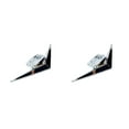 thumbnail image 4 of Transemion Car Sticker Emblem Easy Installation And Cool Style Easy To Install Zinc Alloy Accessories For Car V8 Badge Decal V8：Silver 2Set, 4 of 6