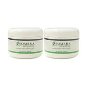 Sombra Warm Therapy Natural Pain Relieving Gel, 8-Ounce 2-Pack