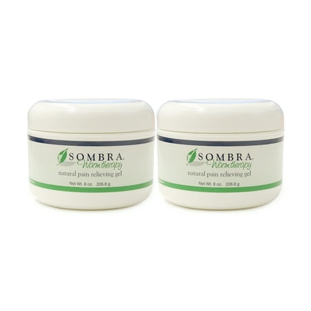 Sombra Warm Therapy Natural Pain Relievi ng G el, 8-Ounce 2-Pack