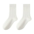 thumbnail image 2 of Chaussettes pour Femmes Automne Mi-Mollet Chaussettes Colorées Bas Avancés Mignons, 2 of 4
