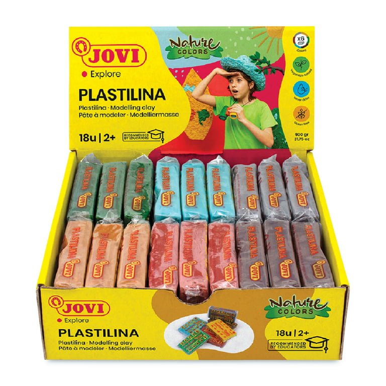 Jovi Plastilina - vegetal modelling clay - block 350g - Schleiper - e-shop  express