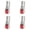 Red*4, variant on 1Pc 2.68-Inch Sagging Door Support Roller with Screws, Horizontal Directional Nylon Wheel and Metal Bracket Floor Guide for Sliding Cabinet, Closet and Wooden Doors