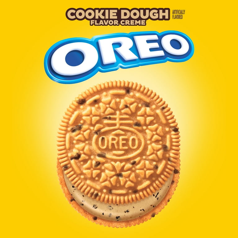 OREO Cookie Dough Creme Sandwich Cookies, 10.68 oz, Limited