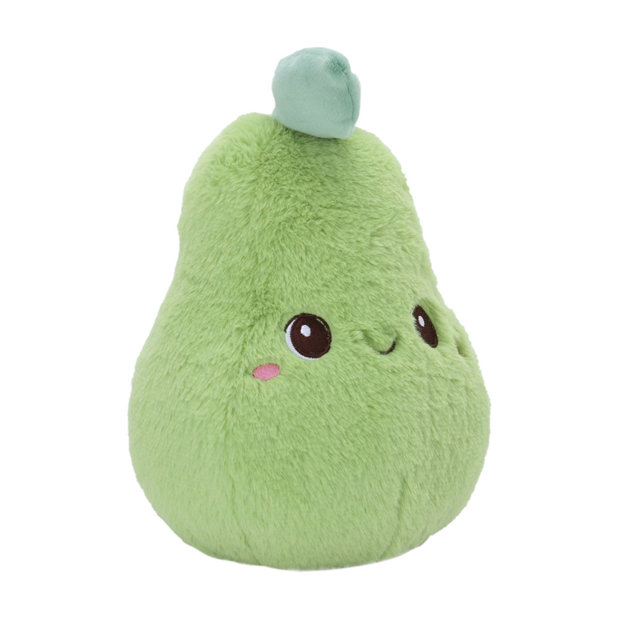 Way to Celebrate Easter Polyester 8inch, Pear Plush Toys --Green