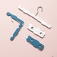 thumbnail image 5 of Clothes Hanger Rack Anti Slip Multifunctional Foldable Travel Hanger with Clips for Home Dorm Pink, 5 of 5