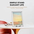 thumbnail image 6 of 16 Inch Heavy Duty Plate Stand (4 Pack) - Metal Display Easel for Large Plates, Picture Frames, Signs, Posters, and Decorative Platters, 6 of 7