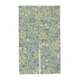 thumbnail image 7 of XMXT Japanese Noren Doorway Room Divider Curtain,Vintage Elegant Floral Restaurant Closet Door Entrance Kitchen Curtains, 34 x 56 inches, 7 of 7