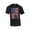 Black, variant on american flag mens t-shirt united states usa tattered flag