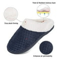thumbnail image 6 of Women's Soft Memory Foam House Slippers Comfort Warm Slip on House Shoes Fuzzy Plush Fleece Bedroom Shoe Slippers for Women Indoor Outdoor Use, 6 of 8