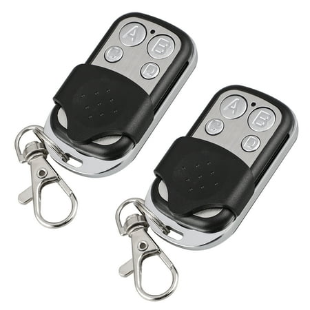 - Universal Electric Garage Door Cloning Remote Control Key Fob 433mhz Gate Opener, 2-Pack
