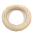 thumbnail image 4 of 70mm Juego de anillos de madera Natural Hemu para adornos navideños, conectores, fabricación de joyas, 4 of 5